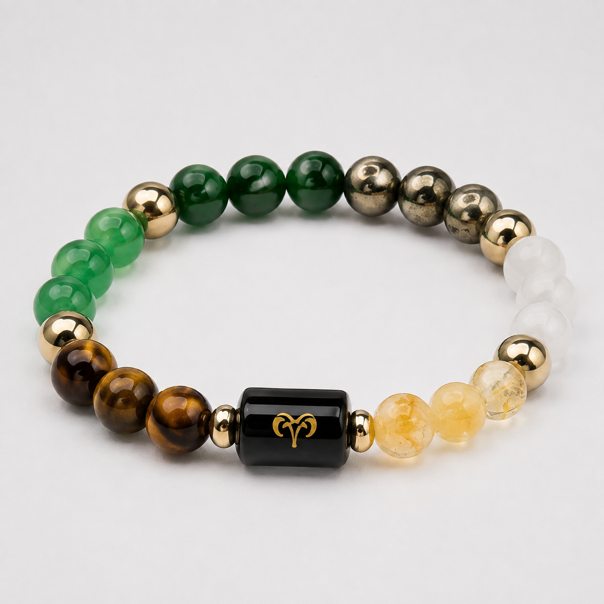 Dhan Yog Bracelet with Zodiac Charm product display image
