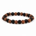 Divya Rudraksha Karungali Bracelet 8mm product display image