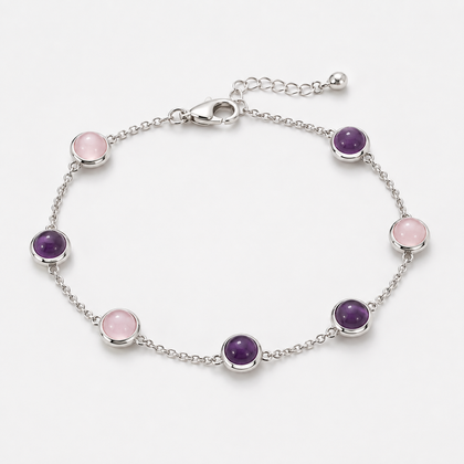 Love & Peace Metal Bracelet product display image