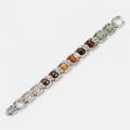 Metal Dhan Yog Bracelet - Silver product display image