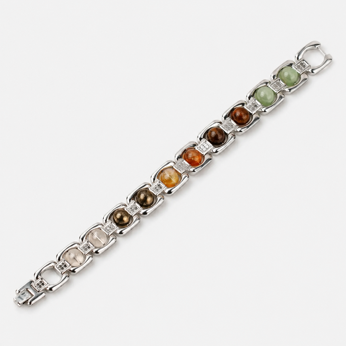 Metal Dhan Yog Bracelet - Silver product display image