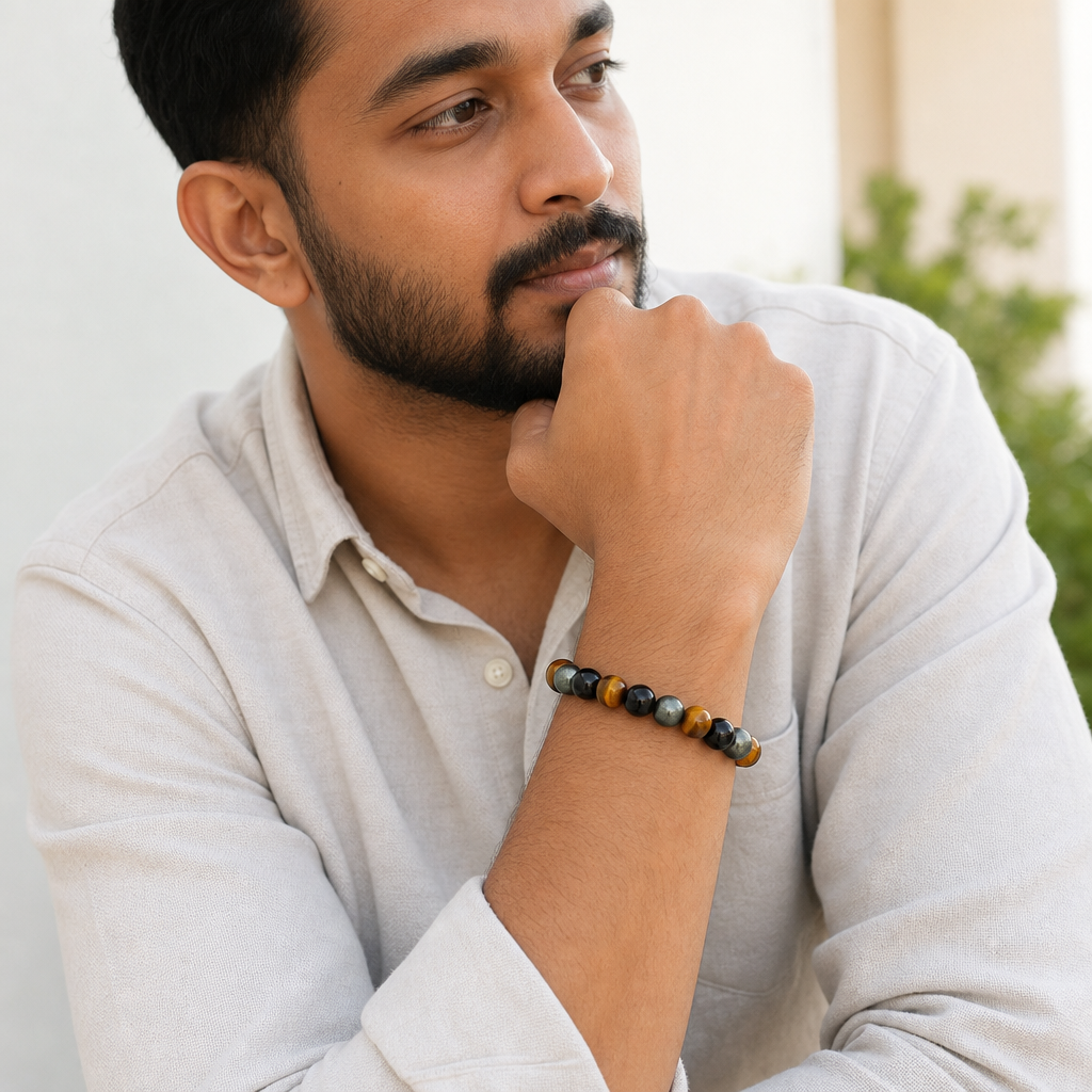 Man wearing Money Maker Bracelet