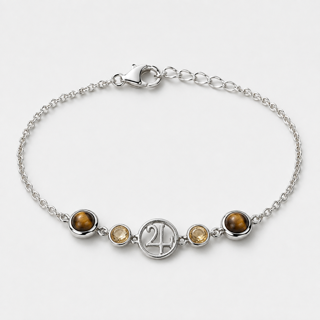 Mulank 3 Jupiter Crystal Bracelet for Women product display image