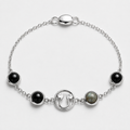 Mulank 4 Rahu Crystal Bracelet for Women product display image
