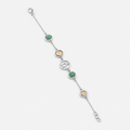 Mulank 5 Budh Crystal Bracelet for Women product display image