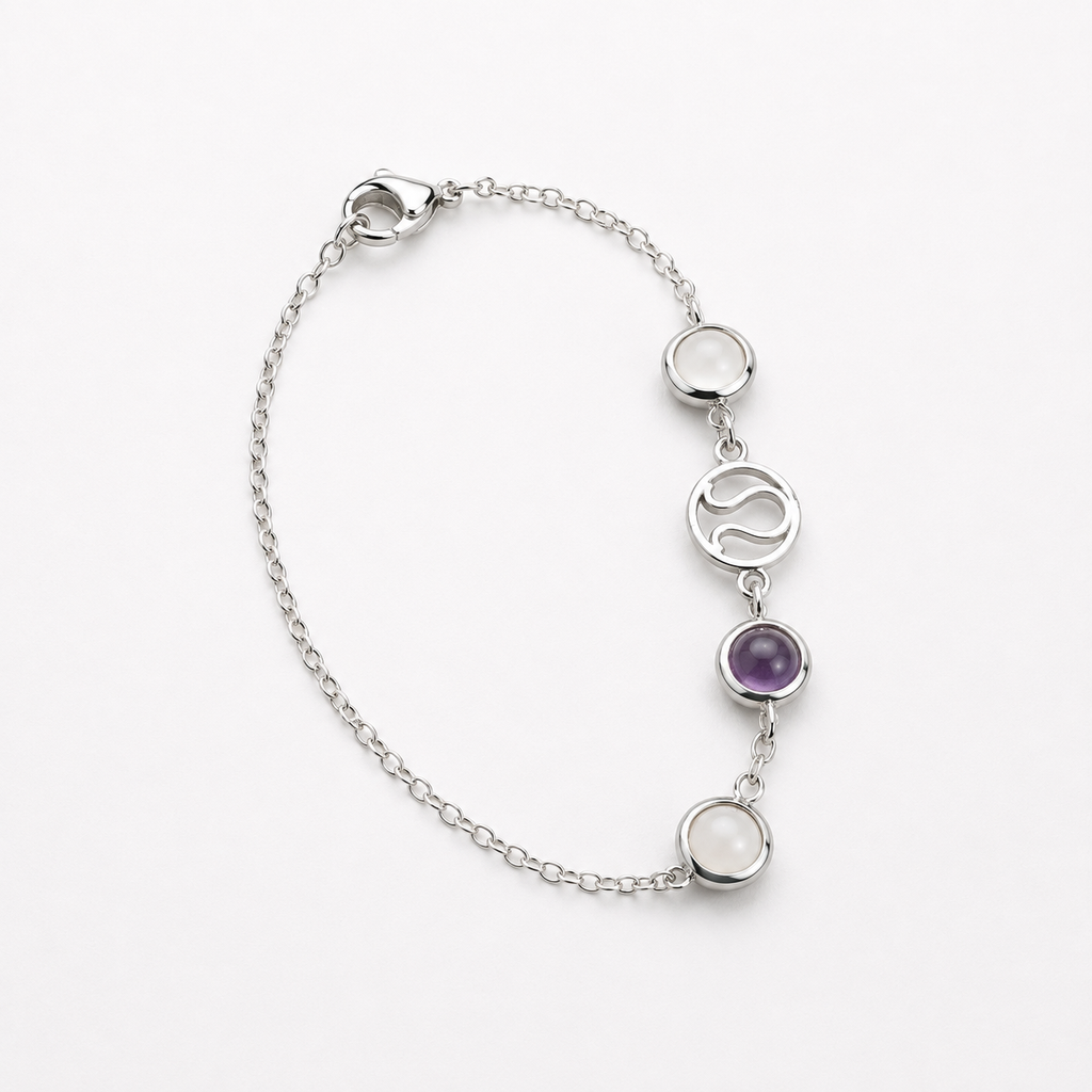 Mulank 7 Ketu Crystal Bracelet for Women product display image