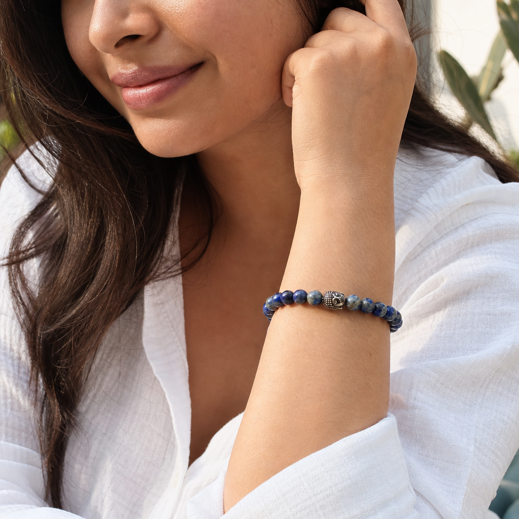 Woman wearing Positive Emotions Bracelet