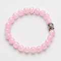 Rose Quartz Bracelet with Buddha product display image