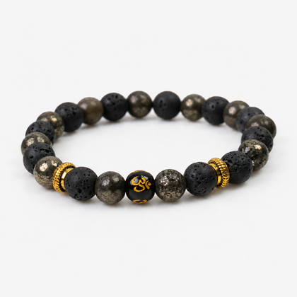 Wealth OM Pyrite Bracelet product display image